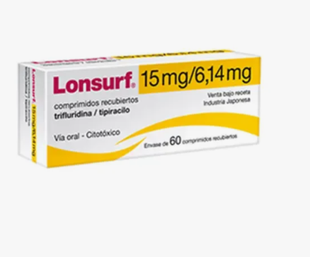 Лонсурф (Lonsurf) Таблетки 15мг+6.14мг №60